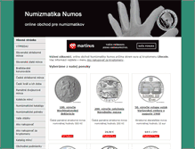 Tablet Screenshot of numos.sk